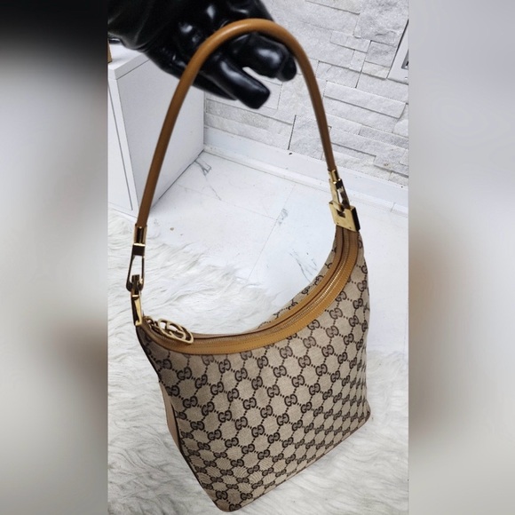 Authentic Gucci Bag Monogram Shoulder Bag - Picture 9 of 14